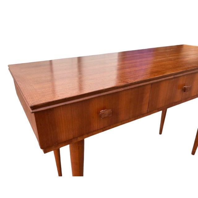 Teak Console by Gaston Poisson For Sale - Image 4 of 16