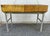 Vintage Industrial Butchers Table out of a Bronx NY butcher shop. Two individual butcher blocks sitting on top of a...