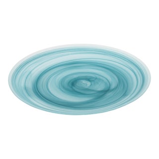 Barren Alabaster Glass Plates, Set of 4, Medium For Sale
