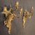 1950s Louis XV French Wall Lights in Gilded Bronze, 1950s, Set of 2 For Sale - Image 5 of 13