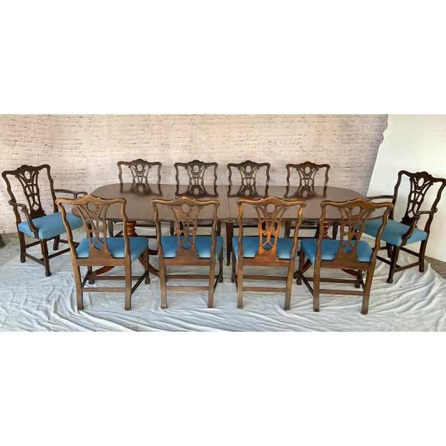 Georgian Mahogany Dining Table 19th Century For Sale - Image 18 of 18