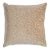 Schumacher X Timothy Corrigan Madeleine 18" Pillow in Natural For Sale