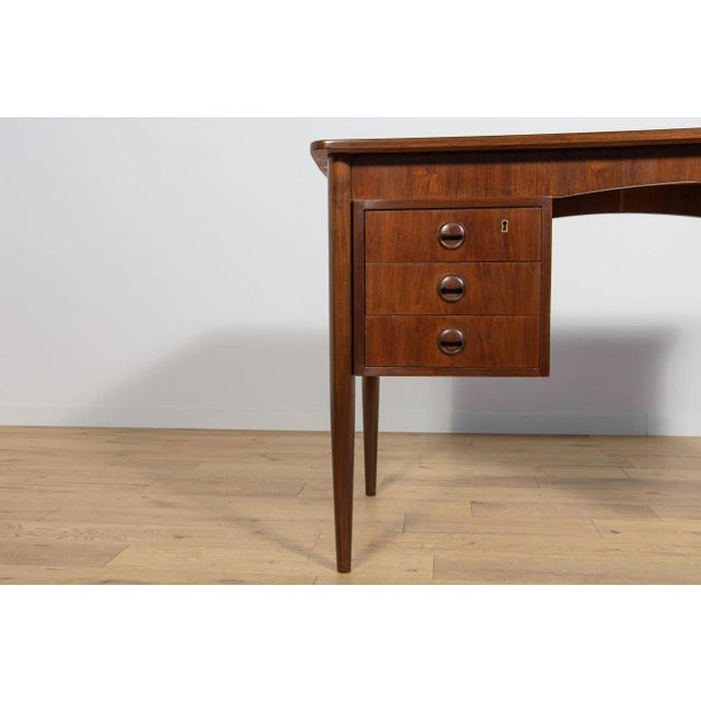 Mid-Century Modern Danish Freestanding Teak Desk, 1960s For Sale - Image 13 of 18