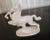Early 20th Century Antique Porcelain Horse Gold Trim Erphila Germany For Sale - Image 5 of 6