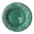 Portuguese Bordallo Pinheiro Green Grape and Grape Leaf Serving Dish For Sale