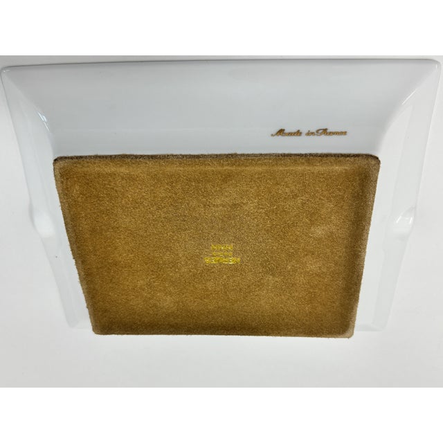 Hermès Paris Equestrian Porcelain Ashtray or Vide-Poche Change Tray For Sale - Image 9 of 9