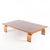Large Japanese Coffee Table in Oak, 1970s For Sale - Image 17 of 17