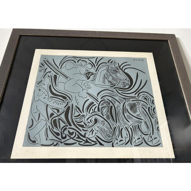 1960s Pablo Picasso, La Picque, 1960s, Linocut For Sale - Image 5 of 10