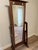 Queen size bed with nightstand and standing mirror. Made by Salem, Oregon craftsman George Villasenor NOTE: Bedding and...