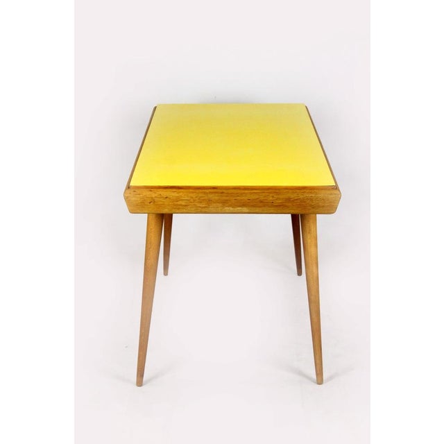 Coffee Table with Double-Sided Formica Top from Interier Praha, Former Czechoslovakia, 1960s For Sale - Image 11 of 18