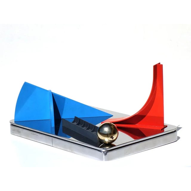 Postmodern Neodada Italian Sculpture by Lucio del Pezzo, 1980s For Sale - Image 10 of 10