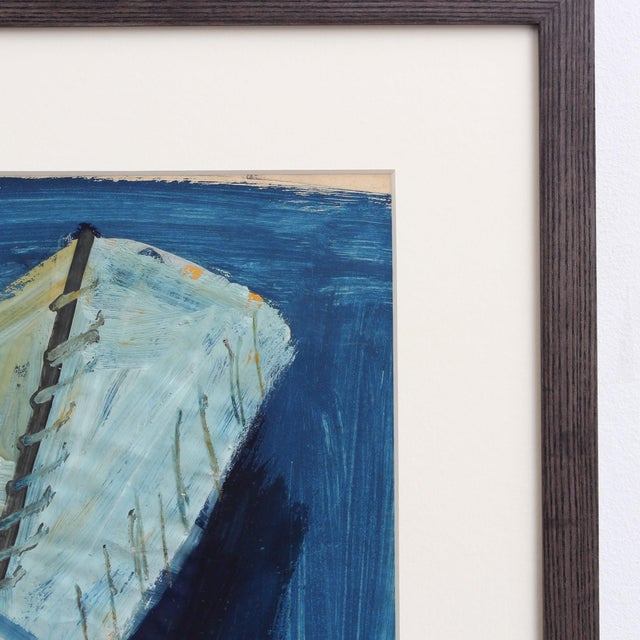 Raymond Debiève, The French Rooster, 1960s, Gouache on Art Paper, Framed For Sale - Image 6 of 16