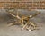 Glass Mid 20th Century Antler and Glass Midcentury American Coffee Table with Gilded Surround For Sale - Image 7 of 12