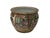 This charming small Chinese porcelain pot features a rounded, bulbous silhouette beautifully hand-painted in vibrant...