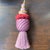 Contemporary Sol Red Violet Cotton Tassel by Miho For Sale - Image 3 of 5