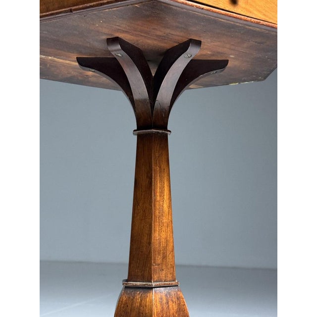 Marquetry Side Table, 1900s For Sale - Image 9 of 18
