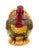 Farmhouse Vintage Ganz Bella Casa Hand-Painted Turkey Ceramic Tureen – Americana / Thanksgiving / English Country For Sale - Image 3 of 13