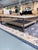 Industrial Restoration Hardware Dutch Industrial Reclaimed Elm & Steel Square Coffee Table With Casters For Sale - Image 3 of 7
