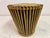 Italian Bamboo Waste Paper Bin, 1970s For Sale - Image 4 of 13