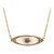 Early 20th Century Edwardian 14k Gold Amethyst and Seed Pearl Necklace For Sale