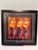 Orange Late 20th Century Set of 3 Balinese Figurative Acrylic Paintings by Kos - Framed & Signed For Sale - Image 8 of 12