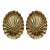 Vintage Hollywood Regency Style Brass Candle Wall Sconces, a Pair For Sale