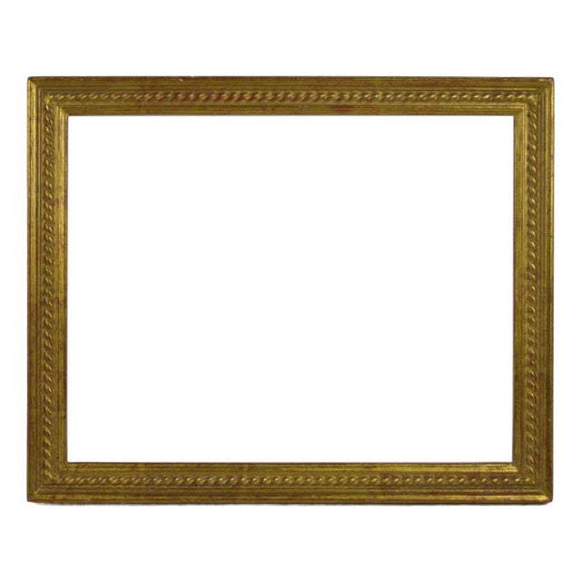 Fine Carved and Gilt Painting Frame For Sale