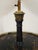 Early 20th Century Antique English Regency Black Laquered Chinoiserie & Bronze Telescopic Lamp Table For Sale - Image 5 of 18
