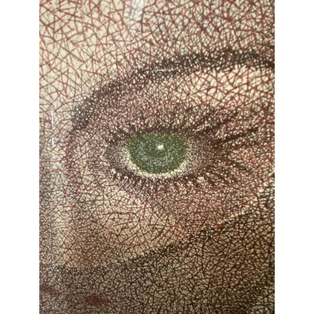 "Gypsy" Midcentury Portrait Lithograph by Robert For Sale - Image 4 of 6