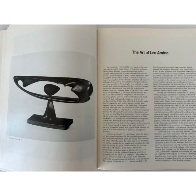 Mid-Century Modern Leo Amino Sculpture 1945 - 1974 Museum Catalog For Sale - Image 3 of 9