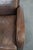 Brown Vintage Brown Sheepskin Armchair For Sale - Image 8 of 15