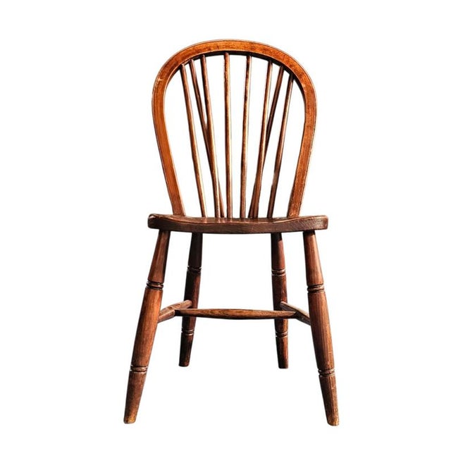 Windsor Stick Back Chairs, 19th Century, Set of 6 For Sale - Image 6 of 10