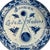 Illustration Royal Delft “First Men Around the Moon” 7” Plate 1968 Apollo 8 Mid-Century Holland For Sale - Image 3 of 4