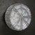 Vintage Round Clear Glass Flush Mount For Sale - Image 6 of 8