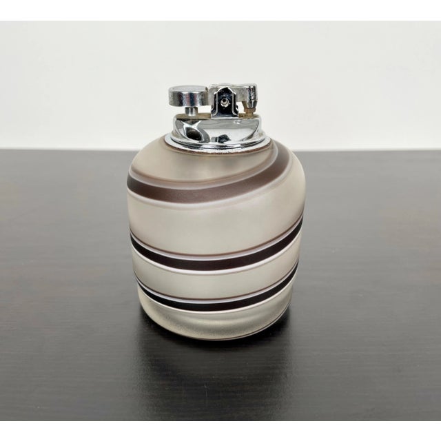 1970s Murano Glass Table Lighter by Tommaso Barbi, Italy, 1970s For Sale - Image 5 of 8