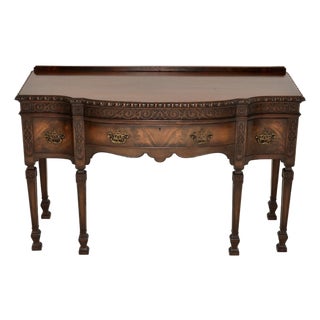 Antique Georgian Style Console Table, 1890s For Sale