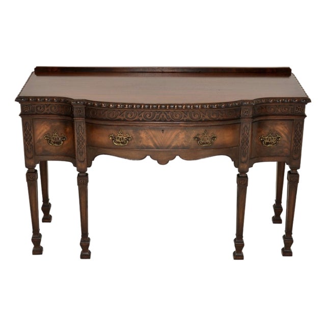 Antique Georgian Style Console Table, 1890s For Sale