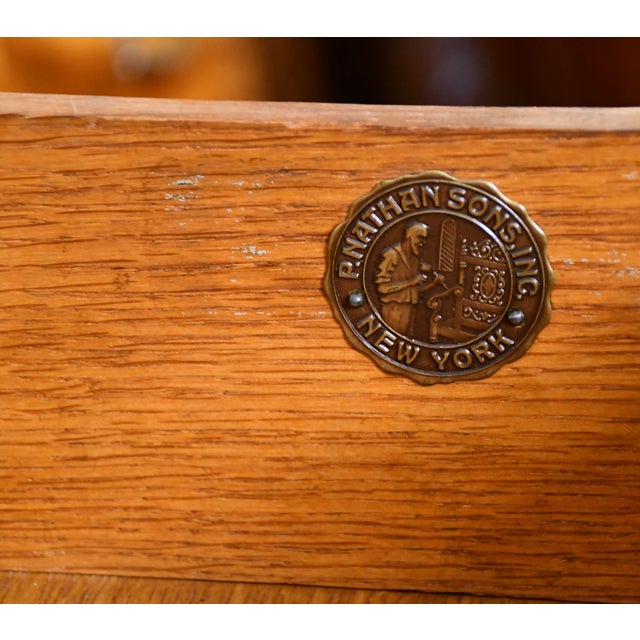 1920s Set P.Nathan Sons, Inc. New York French Kingwood High Dresser & Low Dresser, 2 Pieces For Sale - Image 15 of 18