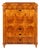 Biedermeier Secretaire Desk in Cherrywood, 1840 For Sale