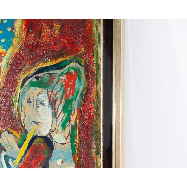 Oil on Board Painting by Alex "Boz" Bozickovic For Sale - Image 4 of 8
