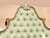 1990s Headboard ~ French Provincial Louis XVI Style Green Tufted Full Queen Headboard For Sale - Image 5 of 15