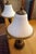 Mid 20th Century Romantic a Pair Night Table Lamps, Mid 20th Century For Sale - Image 5 of 5