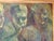 Mid 19th Century Green Underworld Acrylic Paint on Canvas, Nude Women For Sale - Image 9 of 17