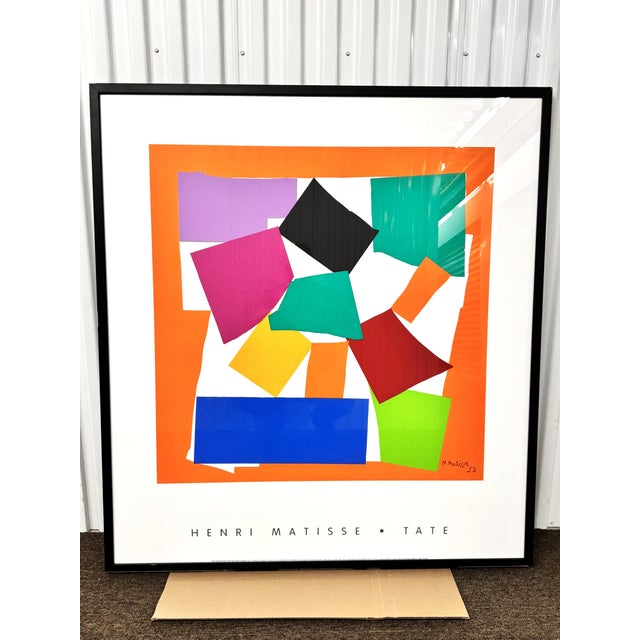 Abstract Henri Matisse the Snail (L'escargot) Abstract Screen Print Artwork, Tate Gallery For Sale - Image 3 of 16