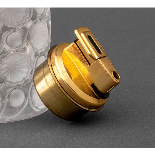 Lalique Crystal "Toyko" Smoking Set, 2 Pcs. For Sale In New York - Image 6 of 13