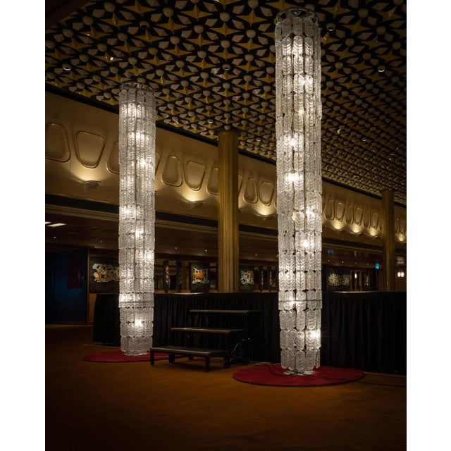 Introducing our magnificent "Glass Pillars" Floor Lamps, an extraordinary blend of vintage elegance and modern...