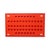 Plastic 1970s Red Plastic Perpetual Calendar For Sale - Image 7 of 8