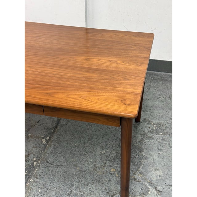 Brown Thomas Jenkins & Sverre Uhnger for Design Within Reach Edel Walnut Table For Sale - Image 8 of 12