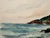 Original watercolor on paper by Henry Emil Salloch, also known as Heinz Emil Salloch, the German-born American artist and...