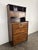 Mahogany Tiered Marine Cabinet with Drop-Leaf Doors, in Very Good conditions.